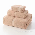 Hotel Cotton Bath Hand Face Towel Mat Set